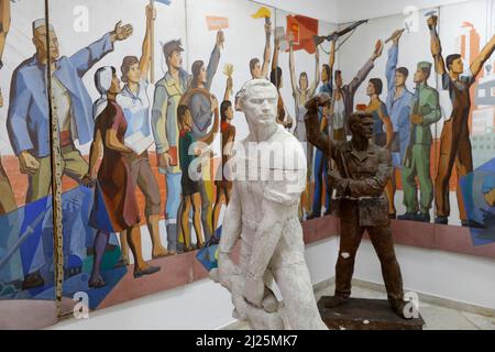 Nationalmuseum der bildenden Künste, Tirana, Albanien Stockfoto