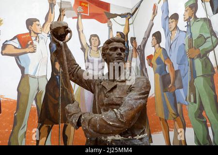 Nationalmuseum der bildenden Künste, Tirana, Albanien Stockfoto