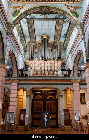 Iglesia del sagrario (alte Kathedrale von Cuenca), Cuenca, Ecuador Stockfoto