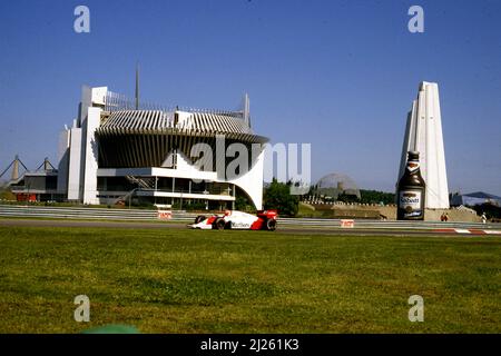 Niki Lauda (AUT) McLaren MP4/2B Tag Porsche Stockfoto