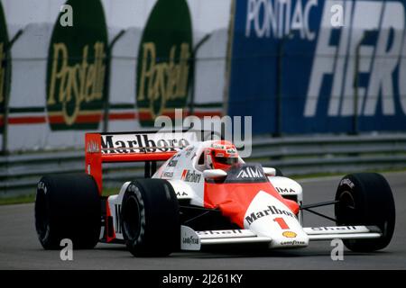 Niki Lauda (AUT) McLaren MP4/2B Tag Porsche Stockfoto