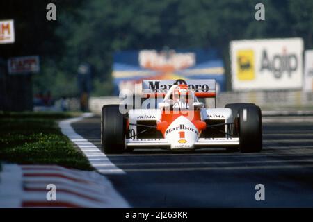 Niki Lauda (AUT) McLaren MP4/2B Tag Porsche Stockfoto