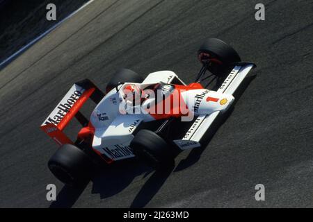 Niki Lauda (AUT) McLaren MP4/2B Tag Porsche Stockfoto