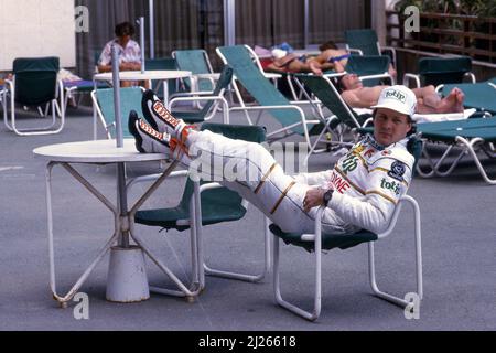 Massimo Miki Biasion (ITA) Lancia Jolly Club Totip Stockfoto