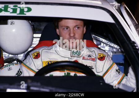 Massimo Miki Biasion (ITA) Lancia Rally 037 GRB Jolly Club Stockfoto