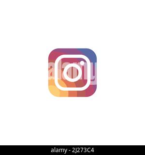 Instagram-Logo oder Icon-Design Stock Vektor