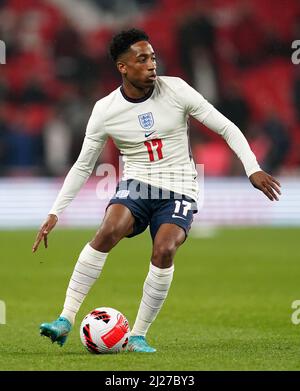 Der Engländer Kyle Walker-Peters beim internationalen Freundschaftsspiel im Wembley Stadium in London. Bilddatum: Dienstag, 29. März 2022. Stockfoto