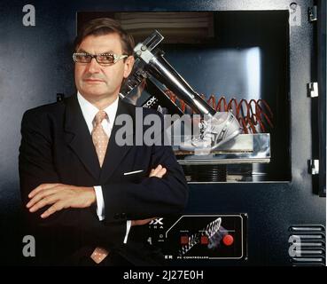 Italien, Montebelluna (Treviso): Mario Moretti Polegato, Gründer der Geox Spa Company. Geox ist ein weltweit führender Anbieter von Schuhen. Foto © Sandro Mi Stockfoto