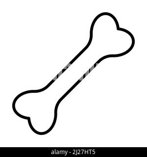 Symbol für die Knochenlinie. Symbol für Ihr Website-Design, Logo, App, UI. Vektorgrafik, EPS10 Stock Vektor