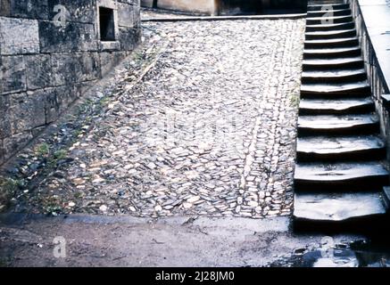 Ein Detail aus dem Heidecksburg Schloss in Rudolstadt, Thüringen, Deutschland Stockfoto
