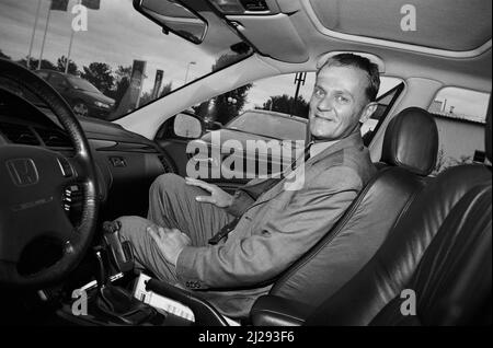 Donald Tusk, politisches Leben in Polen, Donald Franciszek Tusk (geboren am 22. April 1957 in Gdańsk) - polnischer Politiker, Historiker durch Bildung.Foto: Kazimierz Jurewicz Stockfoto