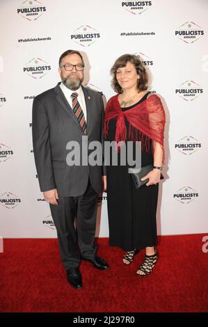 International Cinematographers Guild veranstaltet die Publicist’s Guild Awards im Beverly Hilton Hotel in Los Angeles 3.25.2022, Fotos von Nadja Sayej Stockfoto