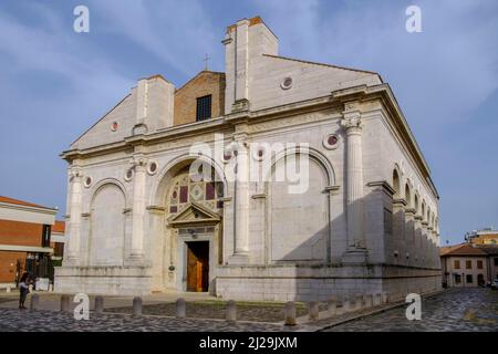 Malatesta-Tempel, Rimini, Adria, Emilia-Romagna, Italien Stockfoto