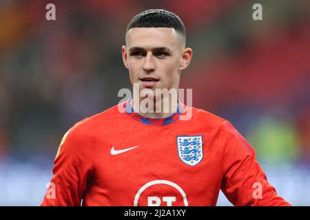 PHIL FODEN, ENGLAND, 2022 Stockfoto