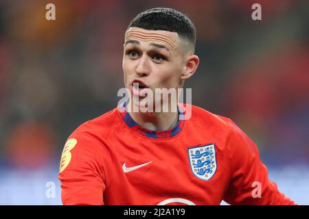 PHIL FODEN, ENGLAND, 2022 Stockfoto