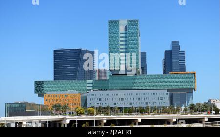 Das Cleveland Clinic Krankenhaus in Abu Dhabi, VAE. Stockfoto