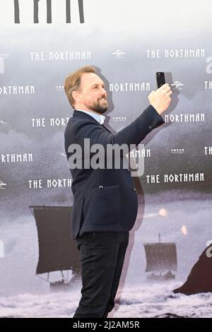 Steven Gätjen bei der Premiere des Kinofilms 'The Northman' in der Astor Film Lounge. Hamburg, 30.03.2022 Stockfoto