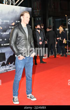 Alexander Skarsgard bei der Premiere des Kinofilms 'The Northman' in der Astor Film Lounge. Hamburg, 30.03.2022 Stockfoto