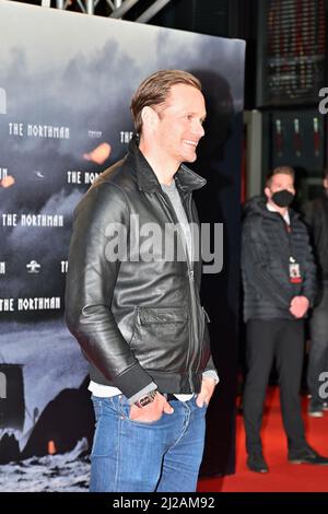 Alexander Skarsgard bei der Premiere des Kinofilms 'The Northman' in der Astor Film Lounge. Hamburg, 30.03.2022 Stockfoto