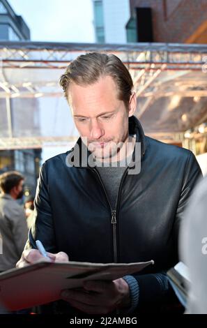 Alexander Skarsgard bei der Premiere des Kinofilms 'The Northman' in der Astor Film Lounge. Hamburg, 30.03.2022 Stockfoto
