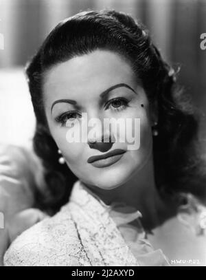 MARGARET LOCKWOOD 1947 Porträtwerbung für DEN WEISSEN EINHORN-Regisseur BERNARD KNOWLES Harold Huth Productions / General Film Distributors (GFD) Stockfoto