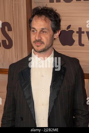 Dustin Demri-Burns nimmt an der britischen Premiere „Slow Horses“ im Regent Street Cinema am 30. März 2022 in London, England, Teil Stockfoto