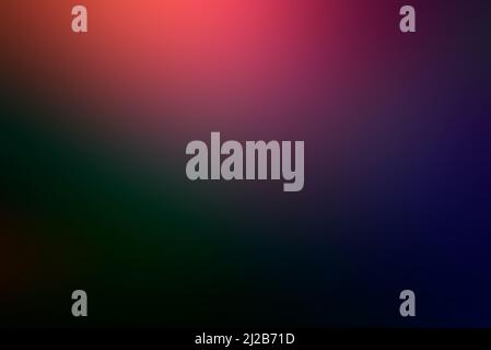 Unscharfer, weicher, farbenfroher Hintergrund. Verlauf, weiche Abstufung helles Design. Vorlagenkonzept Stockfoto