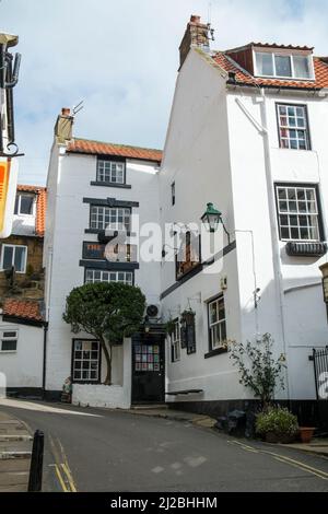 Das Laurel Inn, Robin Hoods Bay, North East Yorkshire Stockfoto