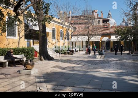 Peggy Guggenheim Collection Dorsoduro Venedig Italien Stockfoto