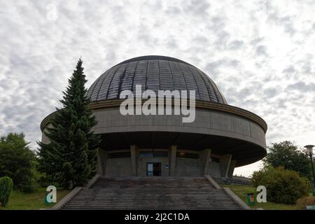 Historisches Planetariumgebäude (geöffnet 1955), vor der Modernisierung. Stockfoto