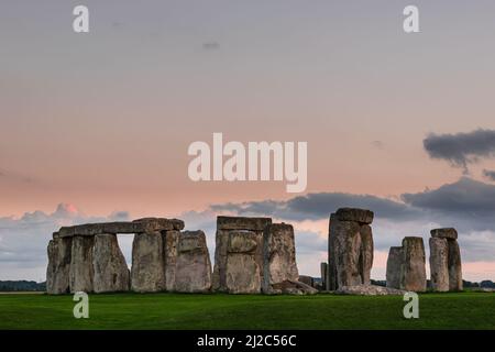 Stonehenge-Ansicht Stockfoto