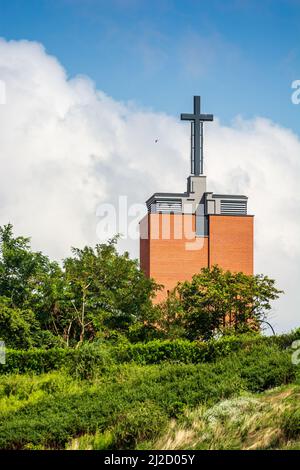 Plock, Polen - 12. August 2021. Kongregation der Schwestern der Muttergottes der Barmherzigkeit Stockfoto