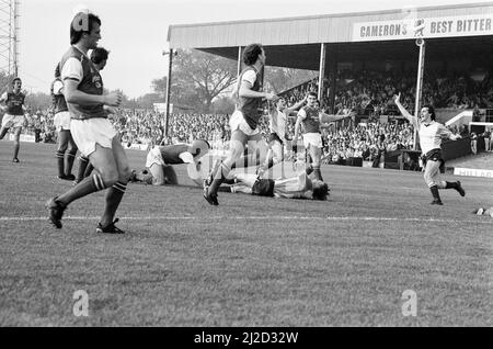 Rotherham 1-2 Reading, League Division drei Spiel in Millmoor, Samstag, 14.. September 1985. Stockfoto