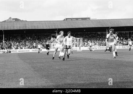 Rotherham 1-2 Reading, League Division drei Spiel in Millmoor, Samstag, 14.. September 1985. Stockfoto