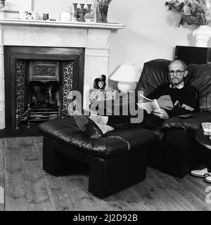 Schauspieler Douglas Lambert Doug stirbt zu Hause in Nord-London an AIDS. 31.. Oktober 1986. Stockfoto