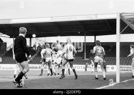 Rotherham 1-2 Reading, League Division drei Spiel in Millmoor, Samstag, 14.. September 1985. Stockfoto