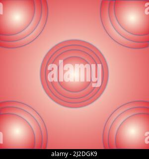 Abstraktes Design Muster Hintergrund Illustration bunt Stockfoto