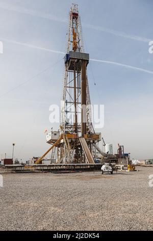 Öl- und Gasoperationen, Irak Stockfoto