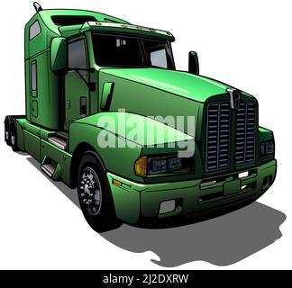 American Truck Stock Vektor