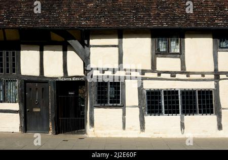 Masons Court, Stratford-upon-Avon, Warwickshire, England, Großbritannien Stockfoto