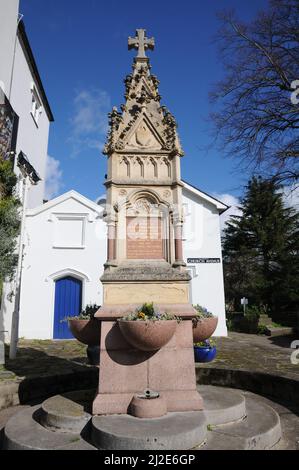 Fountain, Henley-on-Thames, Oxfordshire Stockfoto