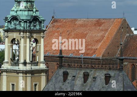 Pomorze, Polen, Polen, Polska, Kościół Wniebowzięcia Najświętszej Maryi Panny w Toruniu; Kirche der Himmelfahrt der seligen Jungfrau Maria in Toruń Stockfoto