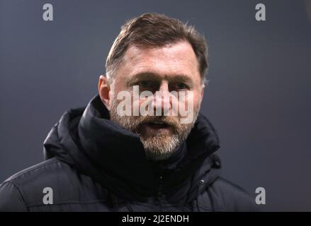 Datei-Foto vom 15-01-2022 von Southampton Manager Ralph Hasenhuttl. Ausgabedatum: Freitag, 1. April 2022. Stockfoto