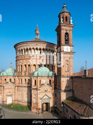 Italien, Lombardei, Crema, Santa Maria della Croce Heiligtum Stockfoto