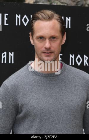 Rom, Italien. 01. April 2022. Rom, Hotel de Russie, Filmfotokall „The Northman“. Bild: Alexander Skarsgard Kredit: Unabhängige Fotoagentur/Alamy Live News Stockfoto