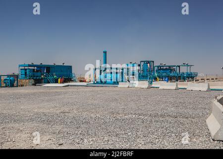 Öl- und Gasoperationen, Irak Stockfoto