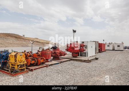 Öl- und Gasoperationen, Irak Stockfoto