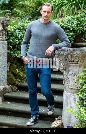 Rom, Italien. 01. April 2022. Alexander Skarsgård ‘nimmt an der Fotozelle des Nordmanns in Rom Teil. Kredit: SOPA Images Limited/Alamy Live Nachrichten Stockfoto