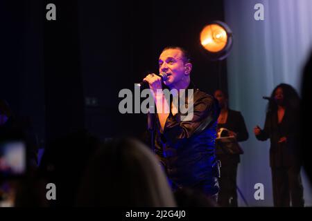 Dave Gahan und Soulsavers, London 7. Dezember 2021 Sheperds Bush Empire Stockfoto