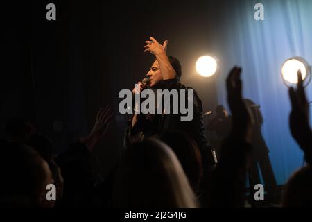 Dave Gahan und Soulsavers, London 7. Dezember 2021 Sheperds Bush Empire Stockfoto